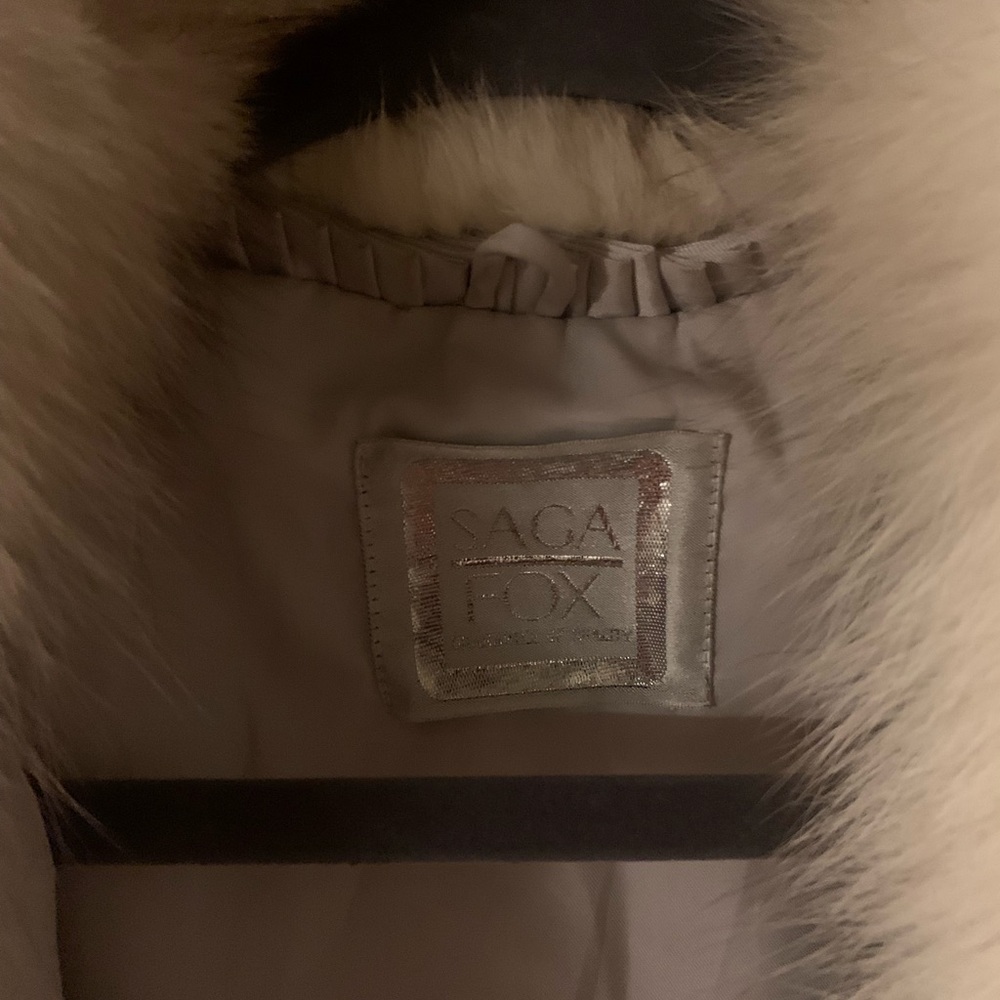 Saga Fox Fur Coat - Picture 7 of 13